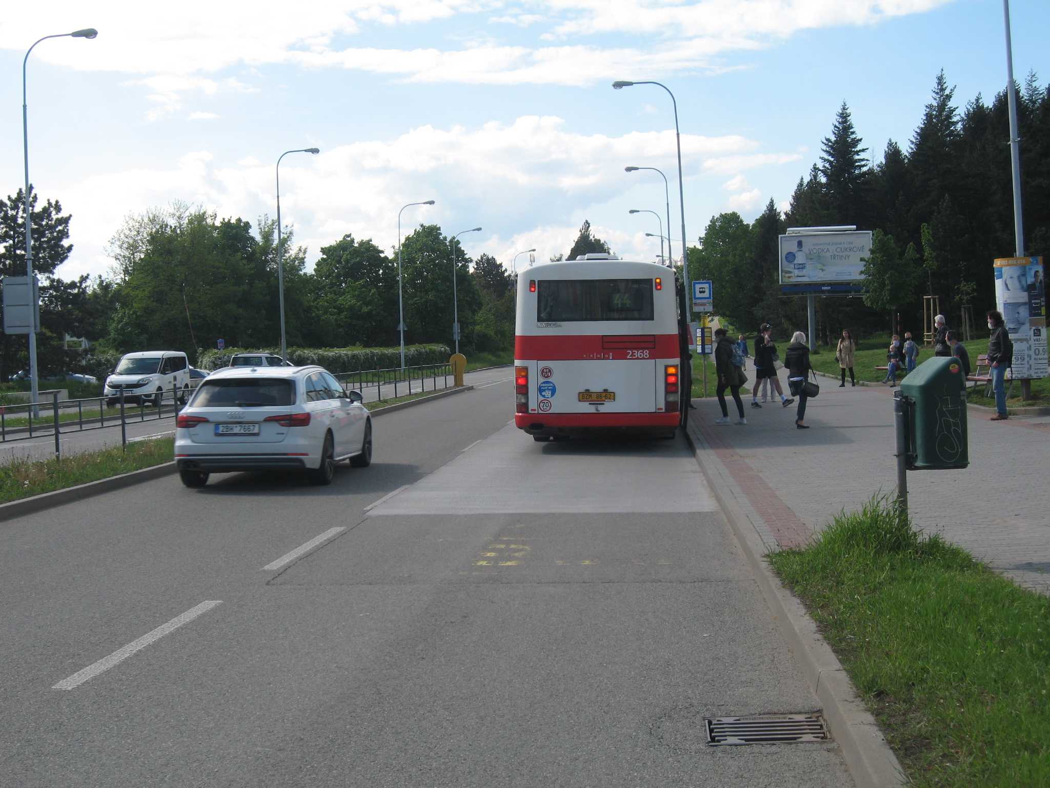 Autobusové zastávky 58